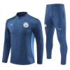 Manchester City Trainings Sweatshirt Quarter-zip 2024-25 Grijze - Heren